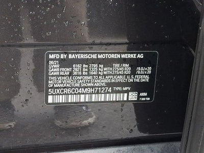 2021 BMW X5 xDrive40i