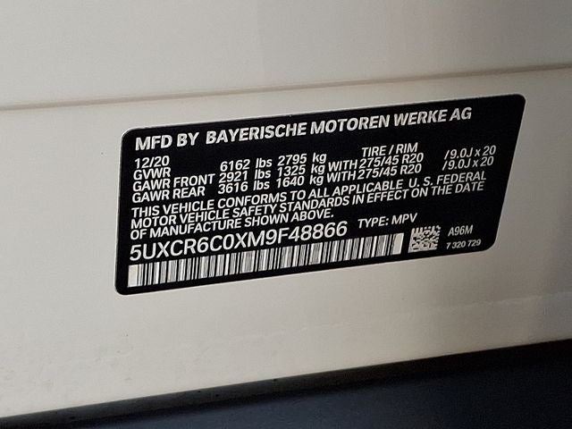 2021 BMW X5 xDrive40i