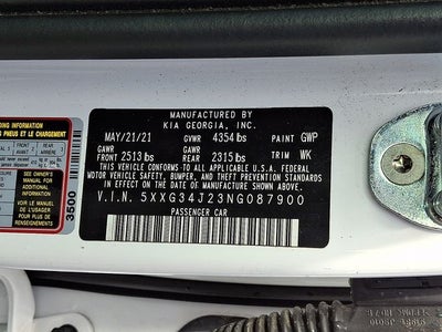 2022 Kia K5 EX