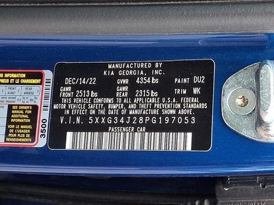 2023 Kia K5 EX