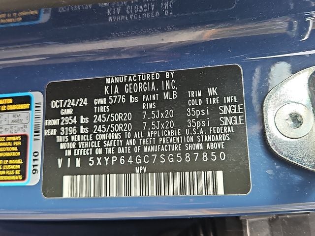 2025 Kia Telluride S