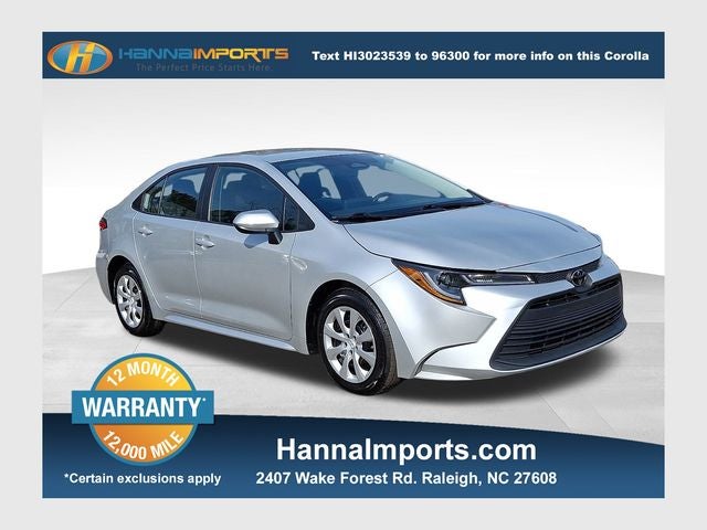 2025 Toyota Corolla LE