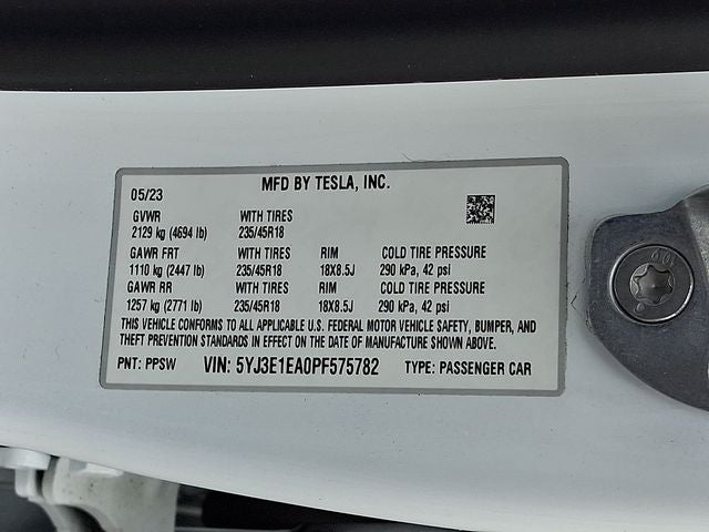 2023 Tesla Model 3 Base