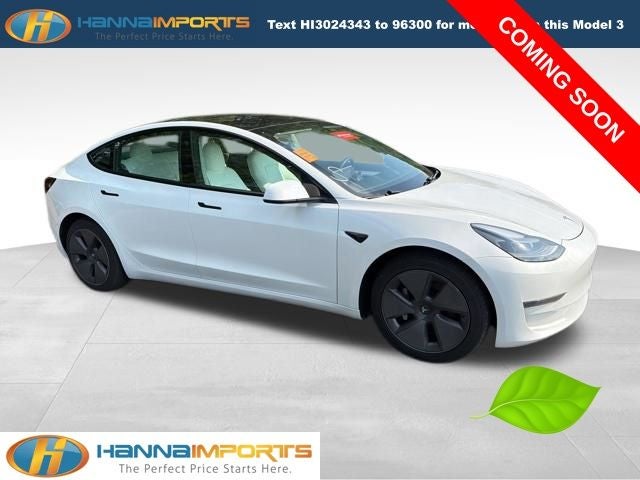 2021 Tesla Model 3 Standard Range Plus