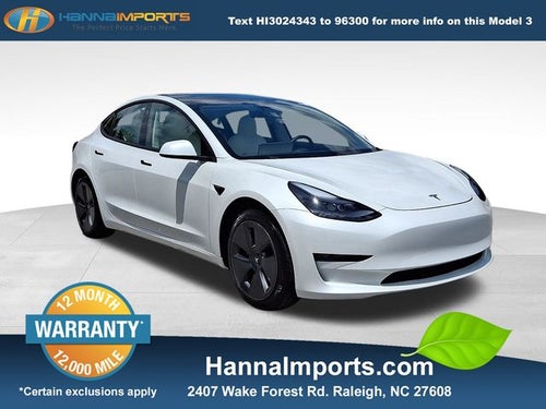 2021 Tesla Model 3 Standard Range Plus