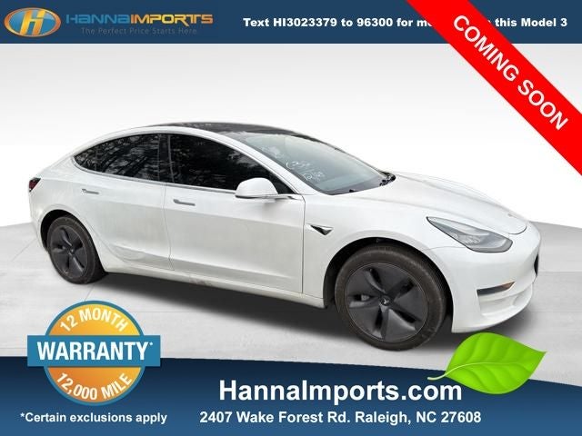 2020 Tesla Model 3 Standard Range Plus