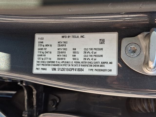 2023 Tesla Model 3 Base