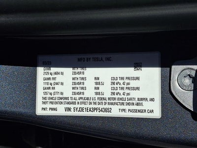 2023 Tesla Model 3 Base