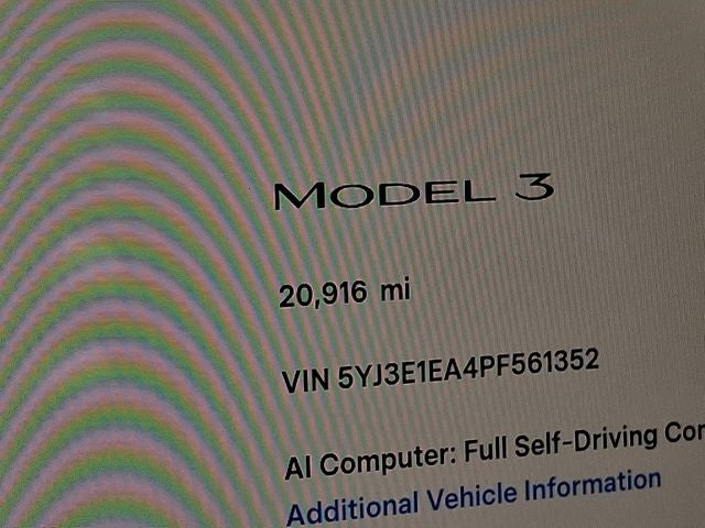 2023 Tesla Model 3 Base