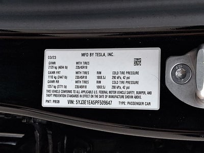 2023 Tesla Model 3 Base