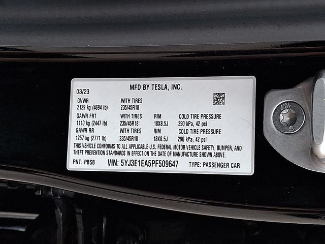 2023 Tesla Model 3 Base