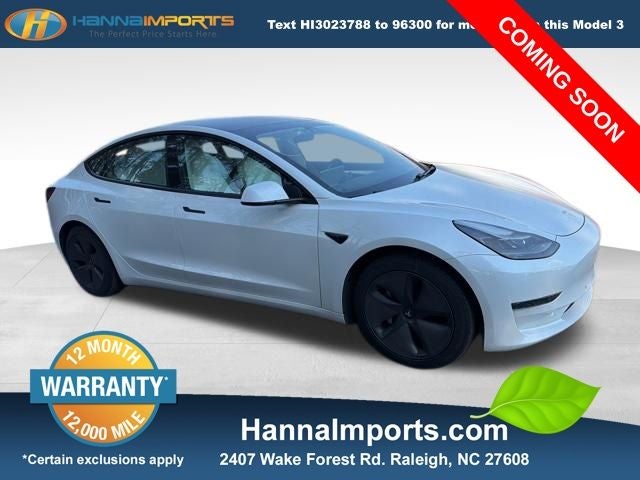 2021 Tesla Model 3 Standard Range Plus