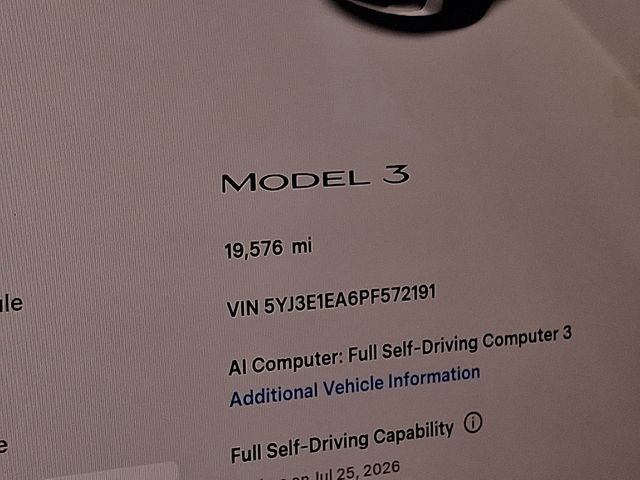 2023 Tesla Model 3 Base