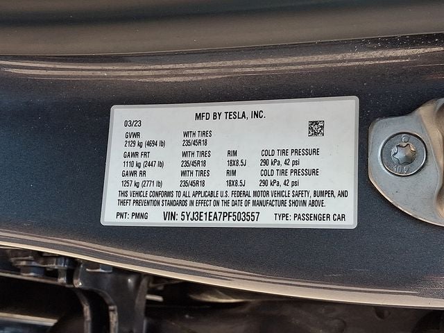 2023 Tesla Model 3 Base