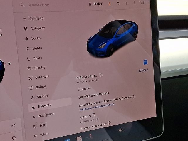 2021 Tesla Model 3 Standard Range Plus