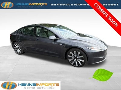 2024 Tesla Model 3 Base