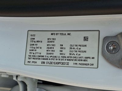 2023 Tesla Model 3 Base