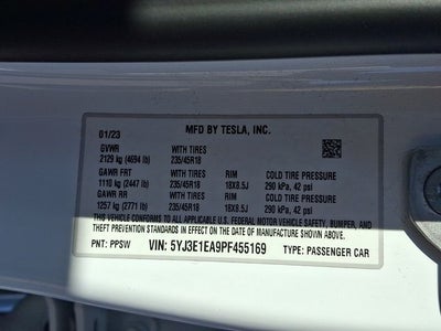 2023 Tesla Model 3 Base