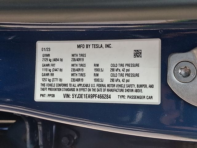 2023 Tesla Model 3 Base