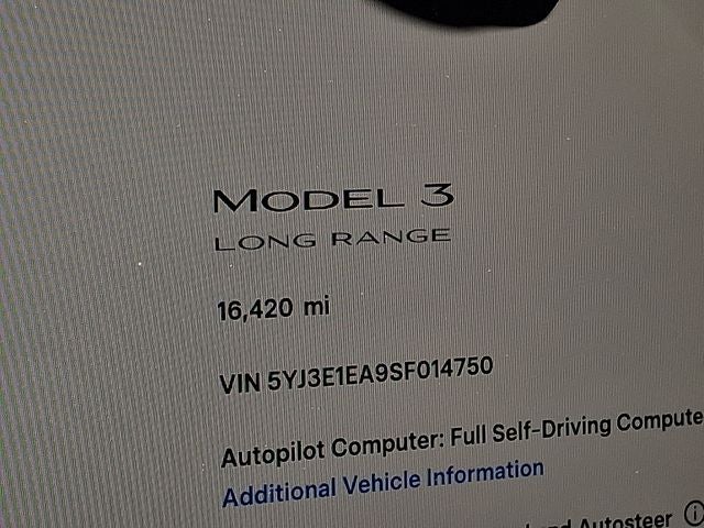 2025 Tesla Model 3 Long Range