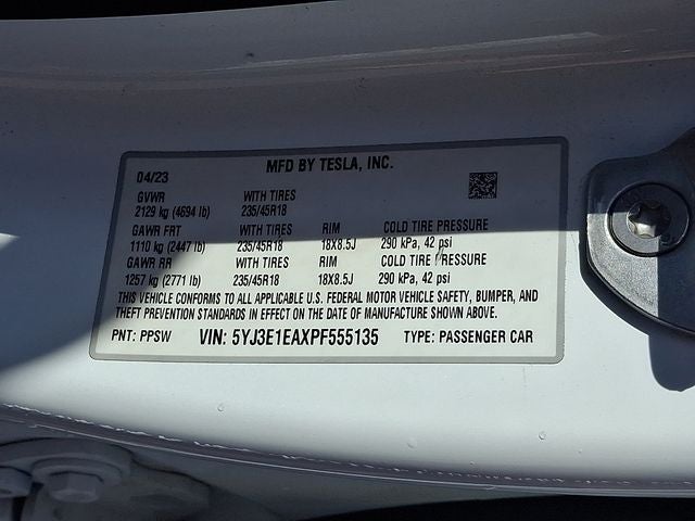 2023 Tesla Model 3 Base