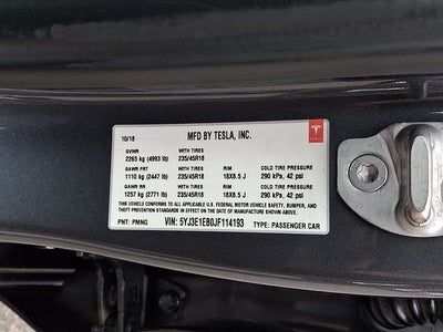 2018 Tesla Model 3 Long Range
