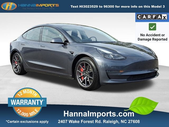 2022 Tesla Model 3 Long Range