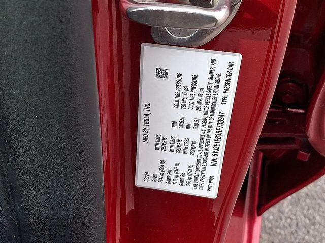 2024 Tesla Model 3 Long Range