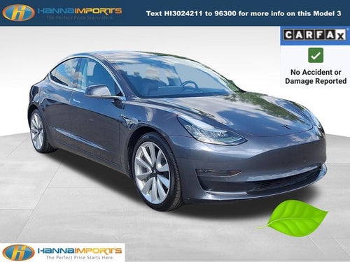 2018 Tesla Model 3 Long Range