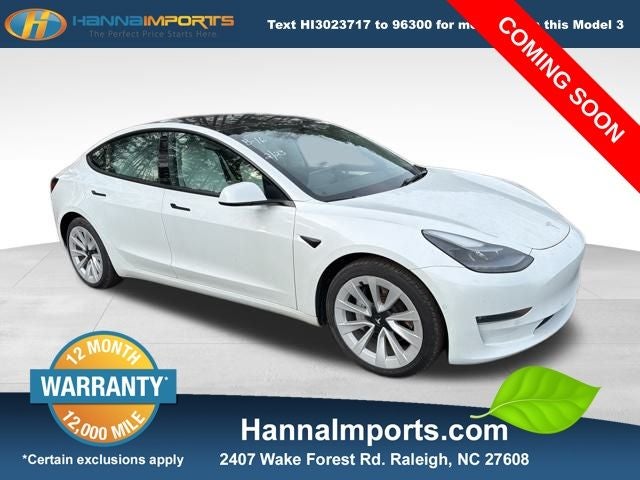 2022 Tesla Model 3 Long Range