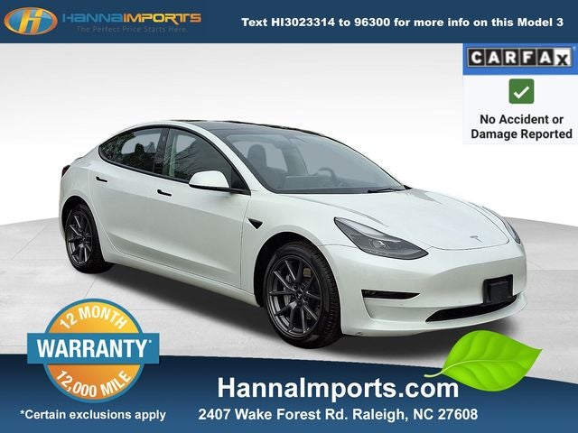 2022 Tesla Model 3 Long Range