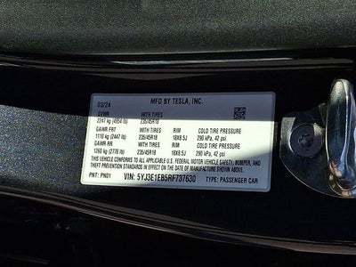 2024 Tesla Model 3 Long Range