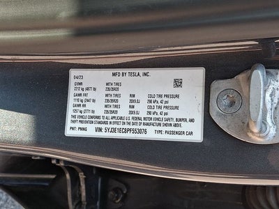 2023 Tesla Model 3 Performance