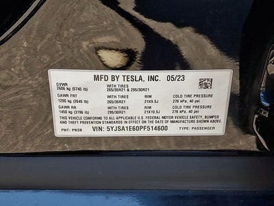 2023 Tesla Model S Plaid