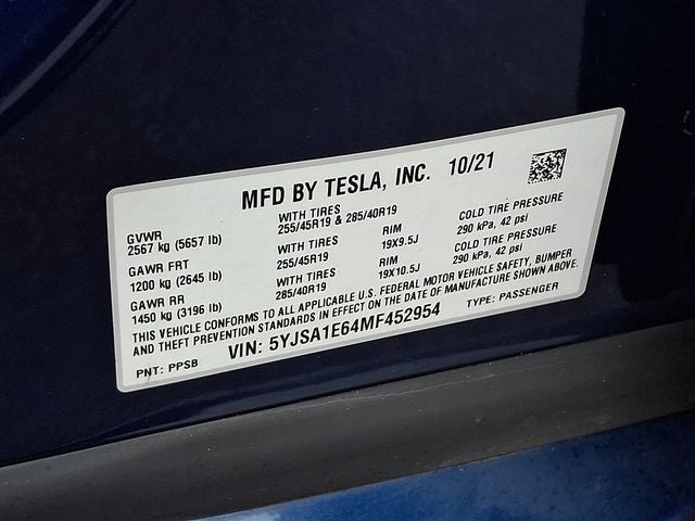 2021 Tesla Model S Plaid
