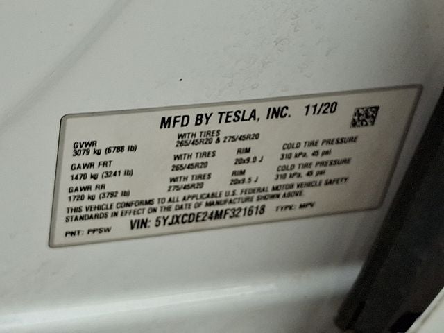 2021 Tesla Model X Long Range