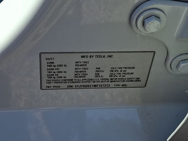 2021 Tesla Model Y Long Range