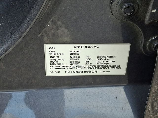 2021 Tesla Model Y Long Range