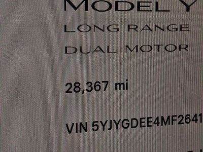 2021 Tesla Model Y Long Range