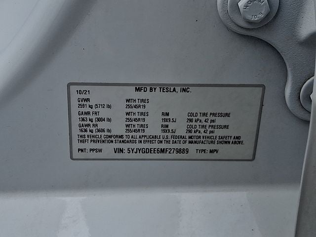 2021 Tesla Model Y Long Range