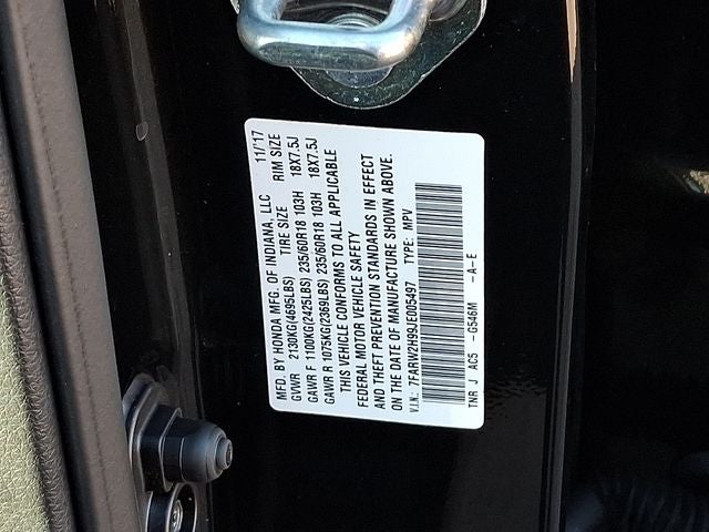 2018 Honda CR-V Touring