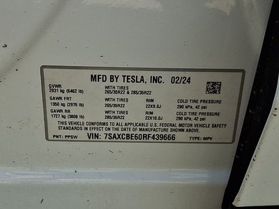 2024 Tesla Model X Plaid