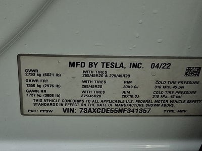 2022 Tesla Model X Base