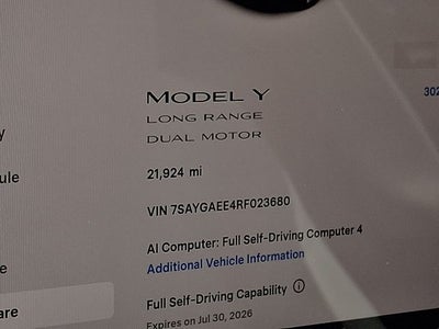 2024 Tesla Model Y Long Range
