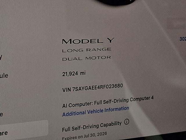 2024 Tesla Model Y Long Range