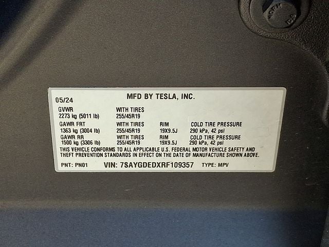2024 Tesla Model Y Long Range