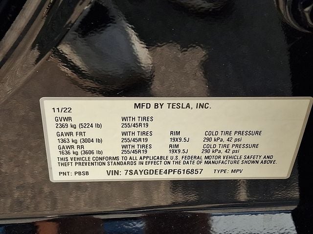2023 Tesla Model Y Long Range