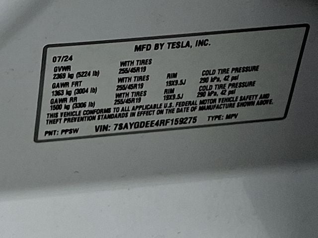 2024 Tesla Model Y Long Range
