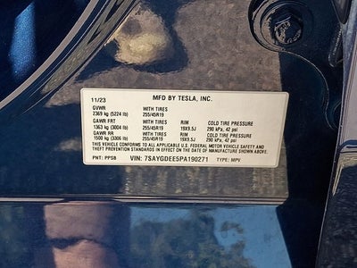 2023 Tesla Model Y Long Range