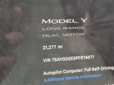 2023 Tesla Model Y Long Range